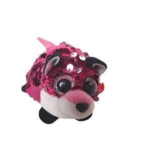 Ty Teeny Tys Jewel Fox Sequins Plush 4.75"